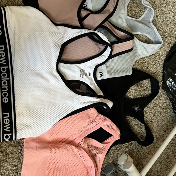 New Balance Other - New Balance Women's Sports Bra Collection - White, Black, Pink, Grey